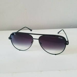 Quay's aviator sunglasses